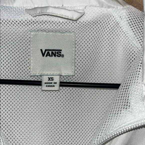 Vans White Half-Zip Pullover - Picture 5 of 10